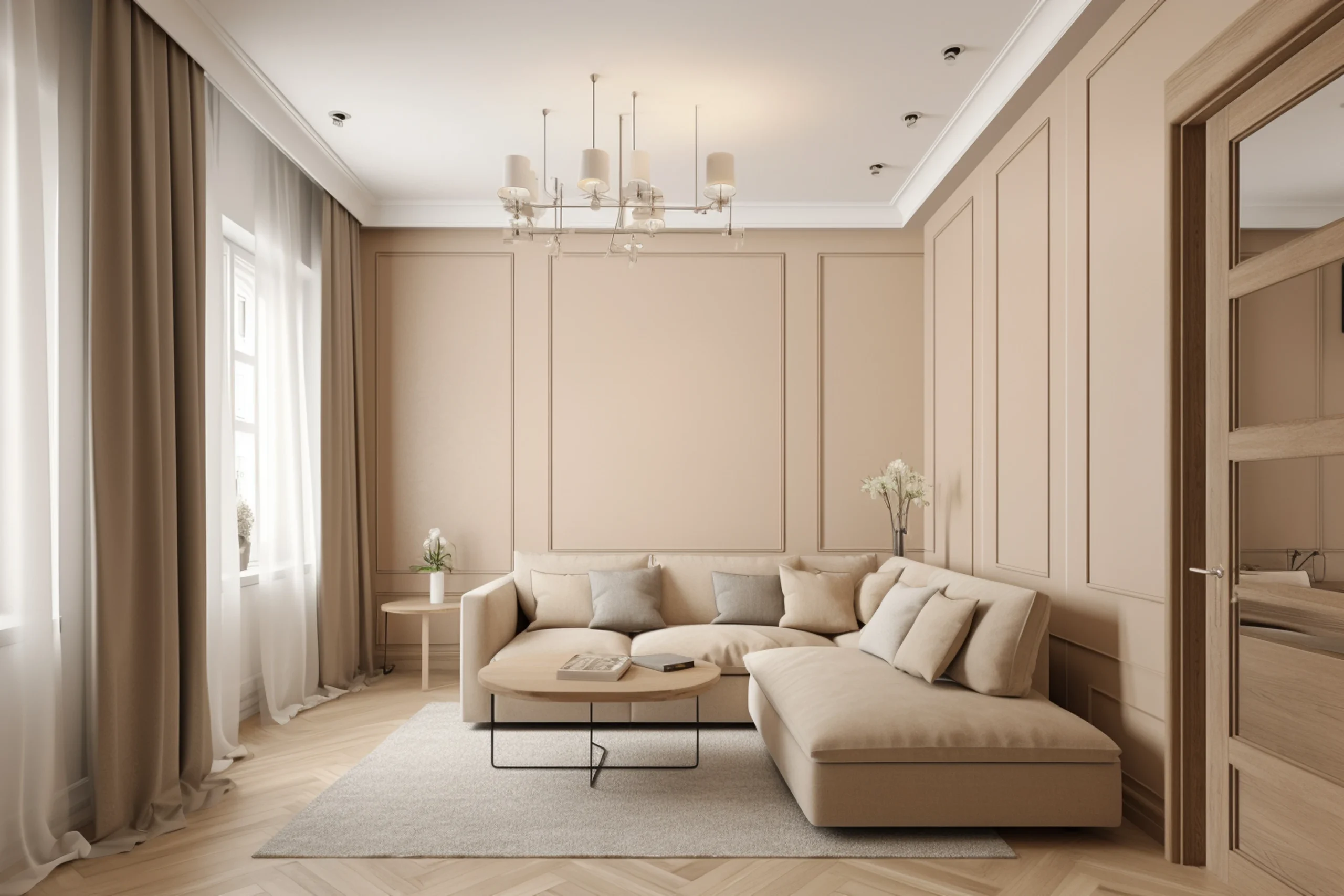 drawingroom-interior-with-beige-leather-sofa-passage
